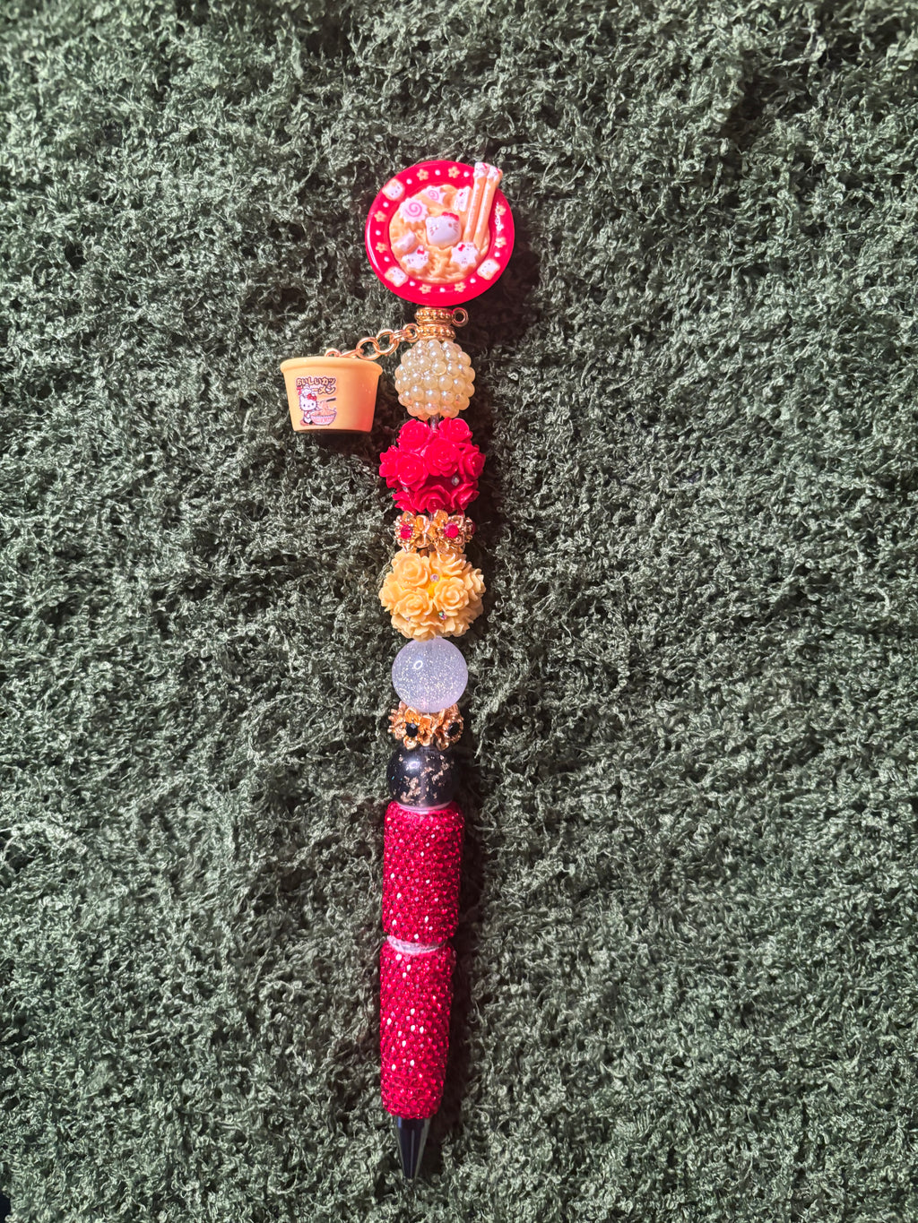 Ramen Royalty  Beadable Premade Pen