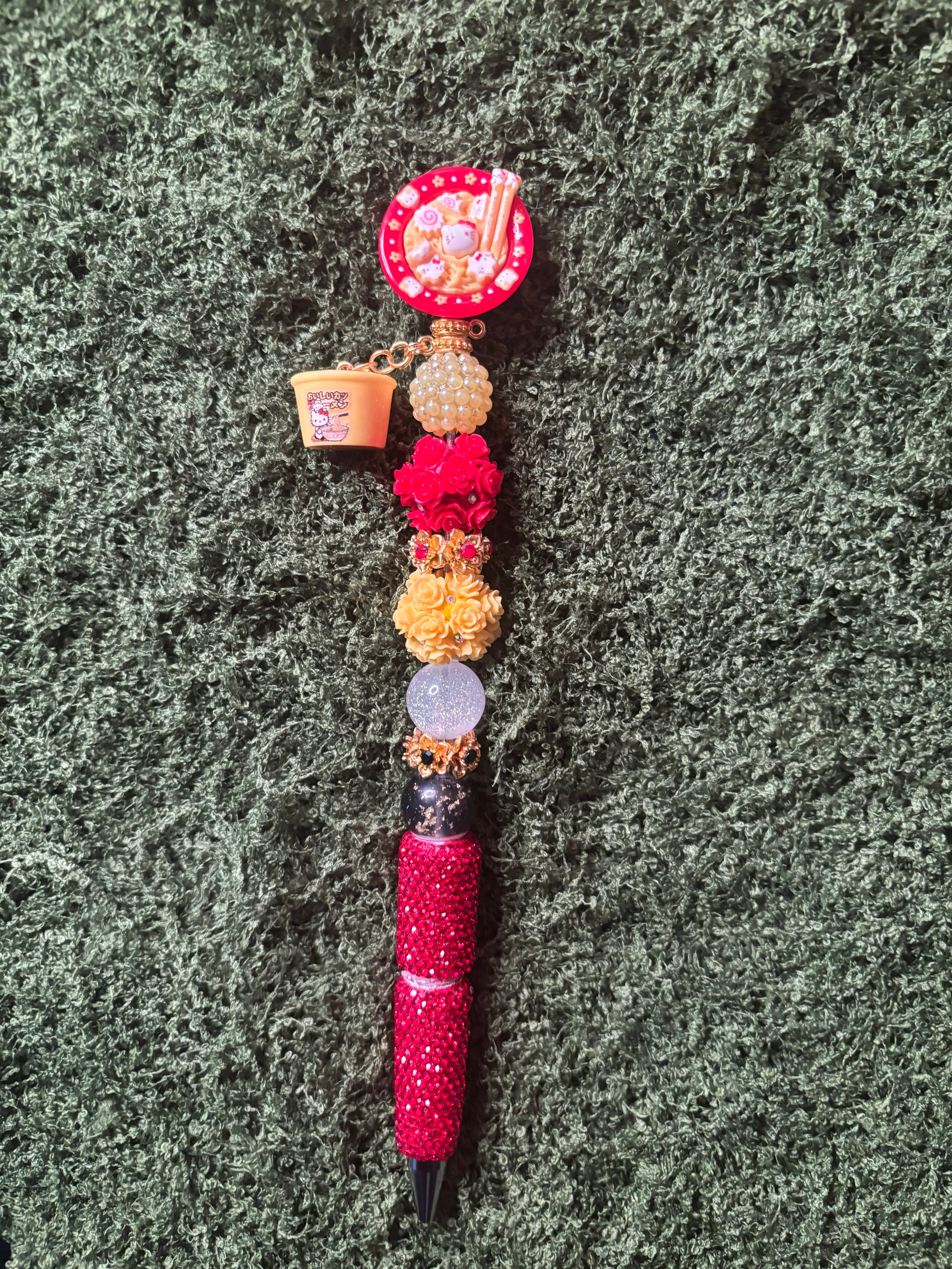 Ramen Royalty  Beadable Premade Pen