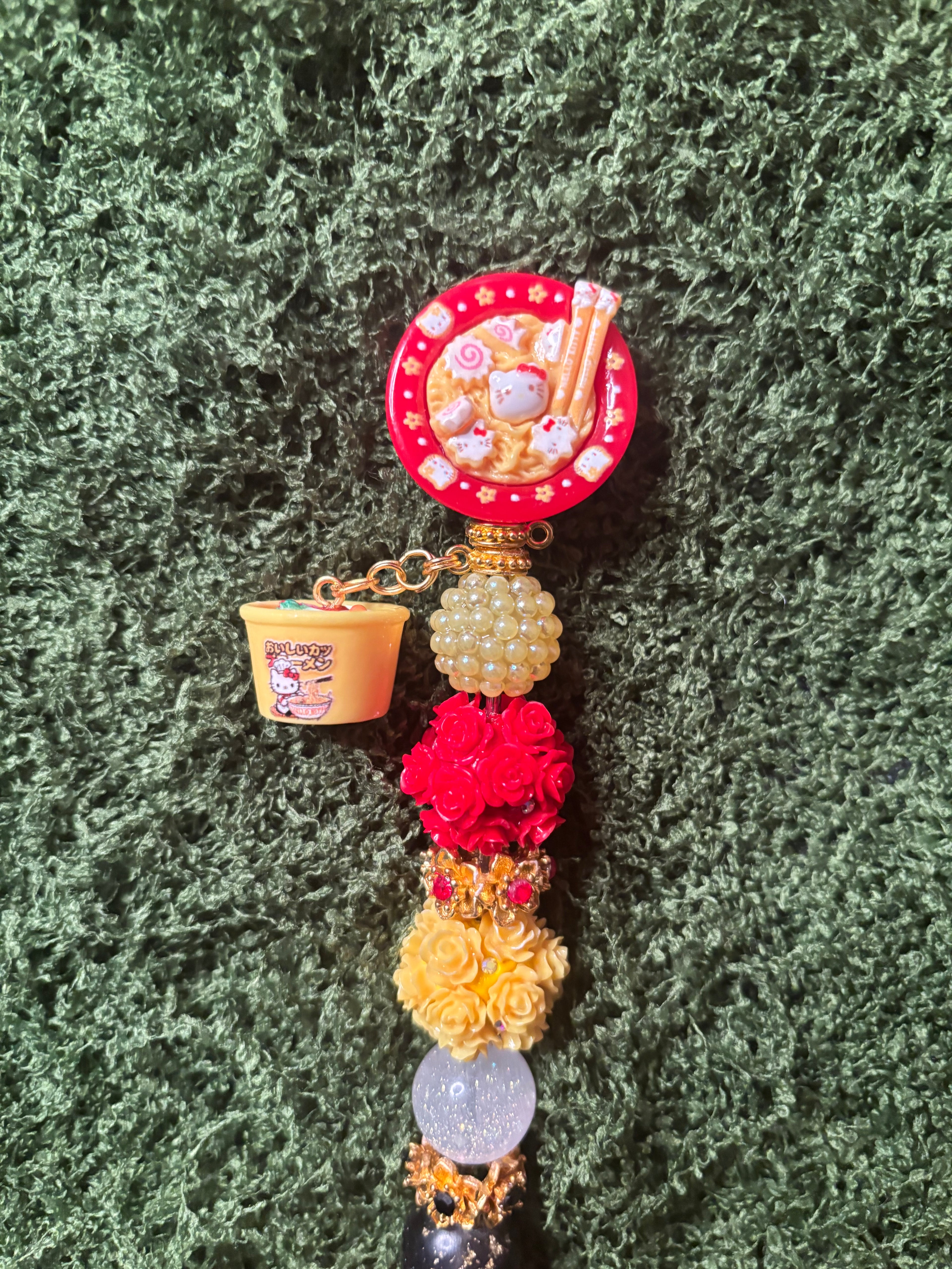 Ramen Royalty  Beadable Premade Pen