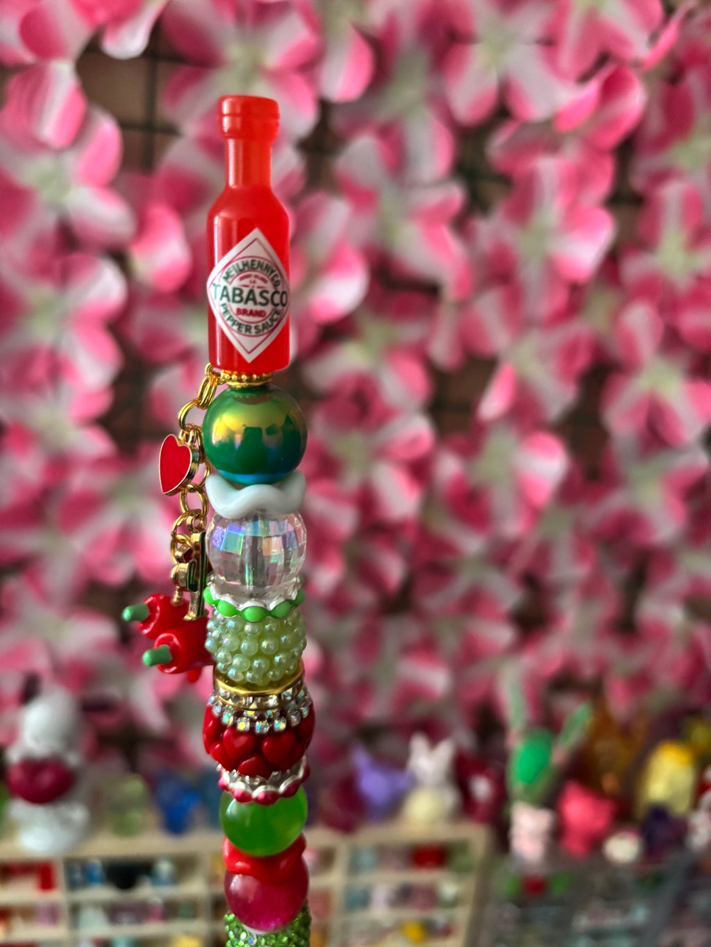 Whimsy Nature DIY hot and spicy premade pen featuring vibrant red and black ink, sleek design, and ergonomic grip.