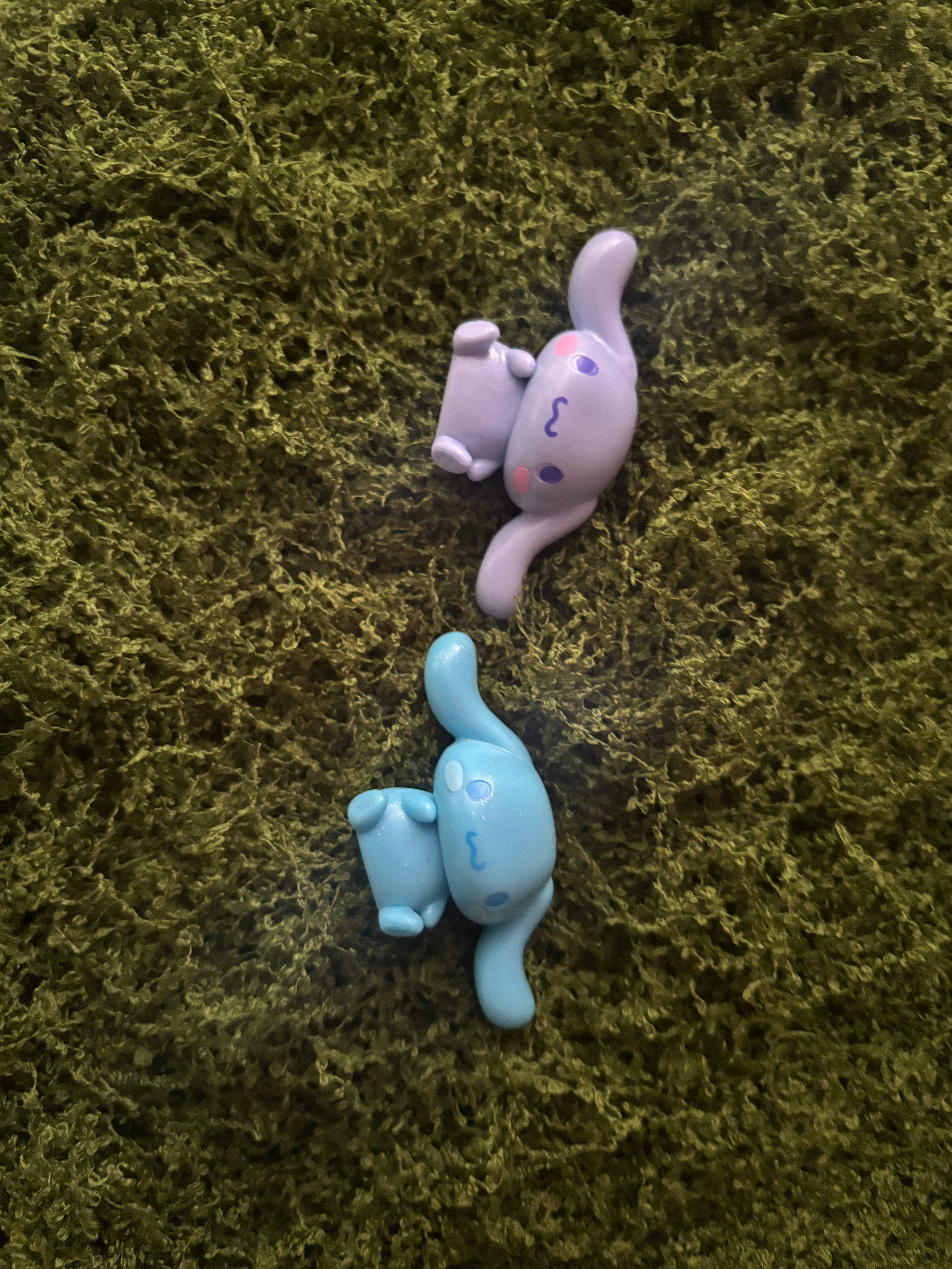 periwinkle and blue cinnas