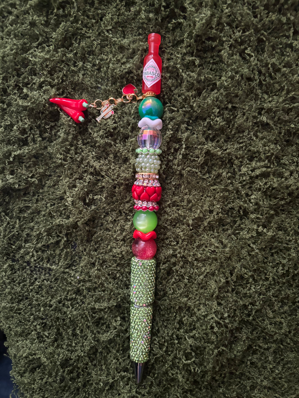 Whimsy Nature DIY hot and spicy premade pen with colorful design, featuring a sleek pen body and detailed spicy flavor illustration.
