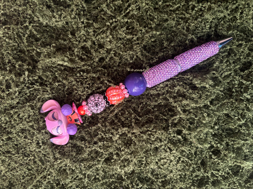 Whimsy Nature DIY Angel Stitch Halloween Doorable Pen with cute embroidered angel design and colorful ink tip.
