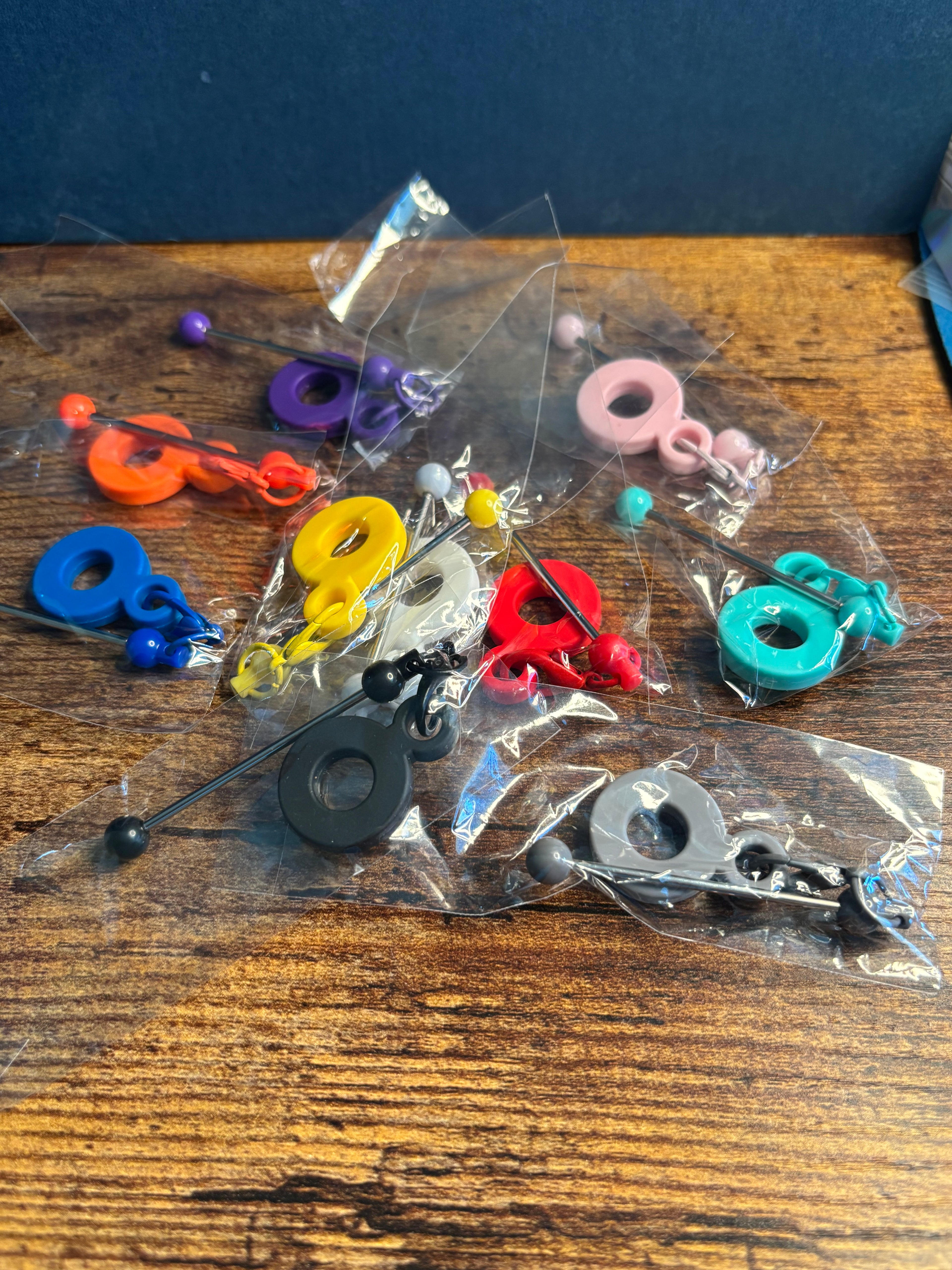 tumbler keychain rings
