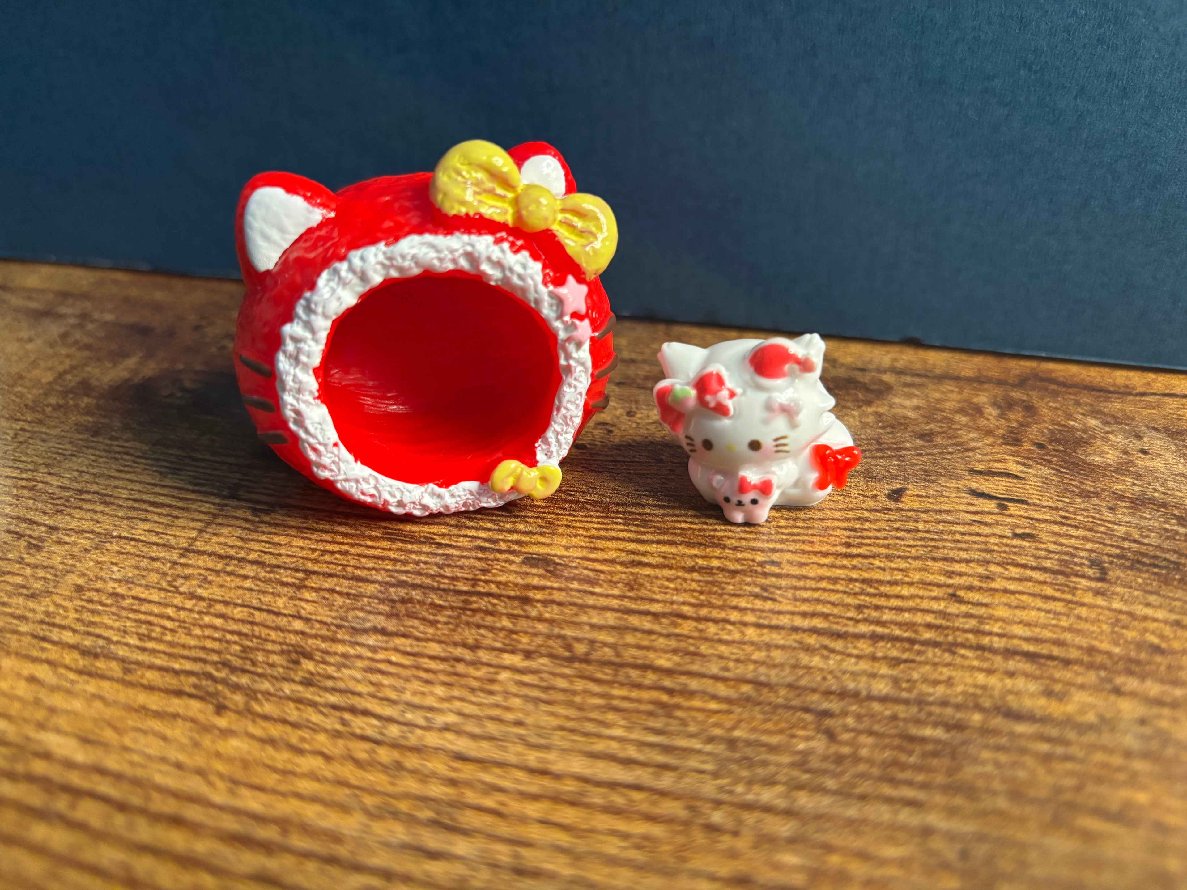 Assorted Whimsy Nature DIY figurines featuring colorful, handcrafted animal and nature-inspired designs on a plain background.