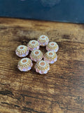 Heart Bead Soft Pink Color