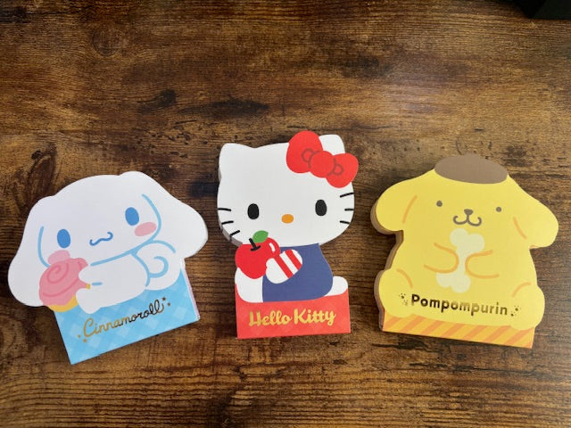 Sanrio Notepads - HK, Cinna, PomPom