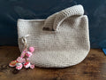 hand crochet polyester purse